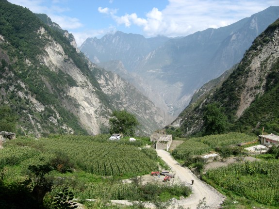 Here's a view overlooking the mountain.